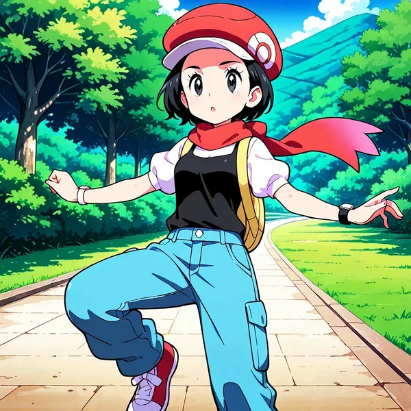Lucas (Pokemon) Illust