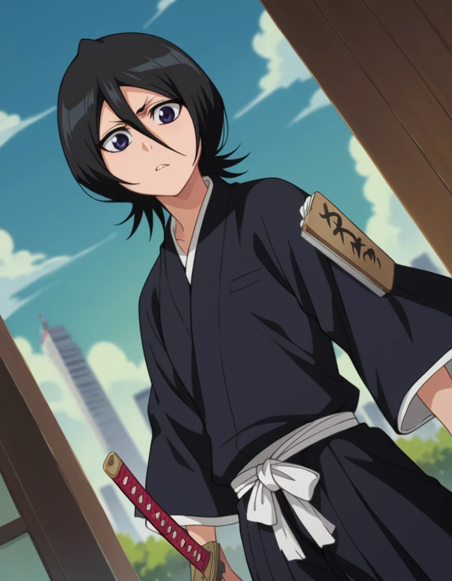 Rukia - she's going to draw Chappy the rabbit!. — Moescape