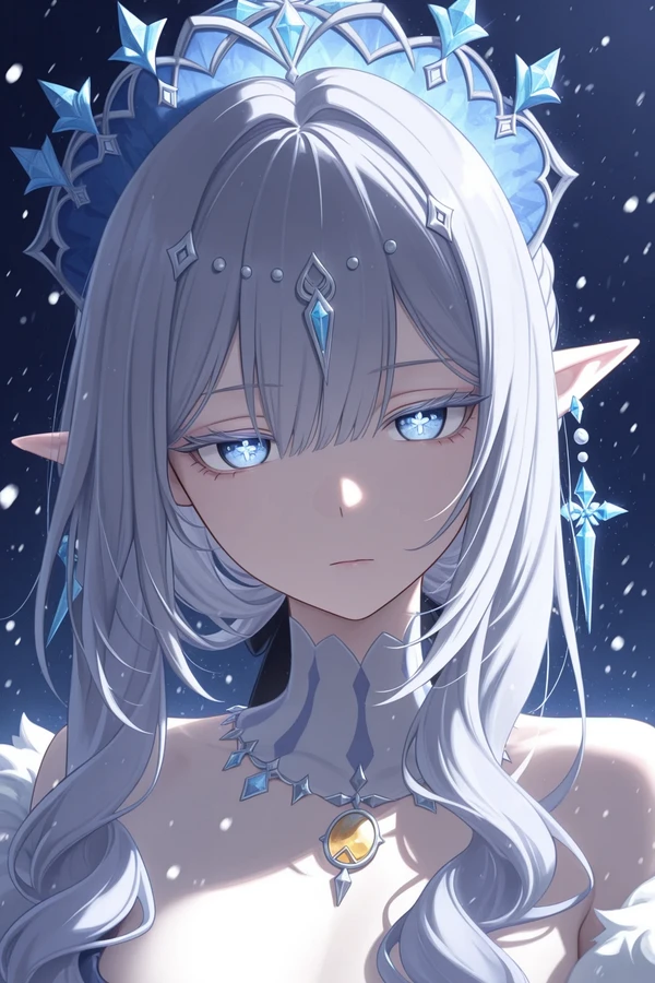 Anastasya Feodorovna Snezhnaya 安娜丝塔夏 (The Tsaritsa 冰之女皇) — Genshin Impact 原神 [Anima+Illustrious] V1