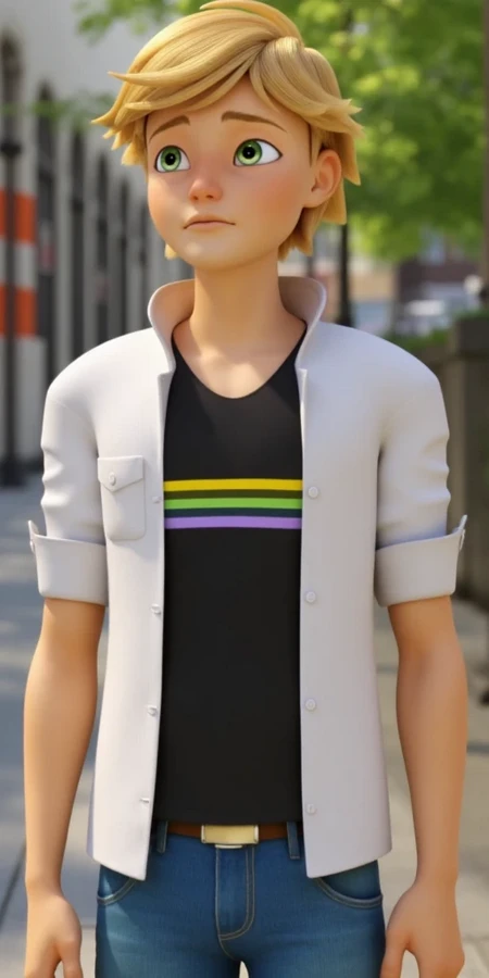 Adrien Agreste S1-5, Ladybug, Miraculous, Flux — Model Hub — Moescape
