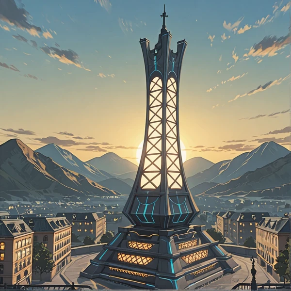 Lumiose City Background v.2a