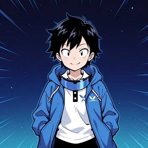 amasawa keisuke (digimon cyber sleuth hackers memory) Illust