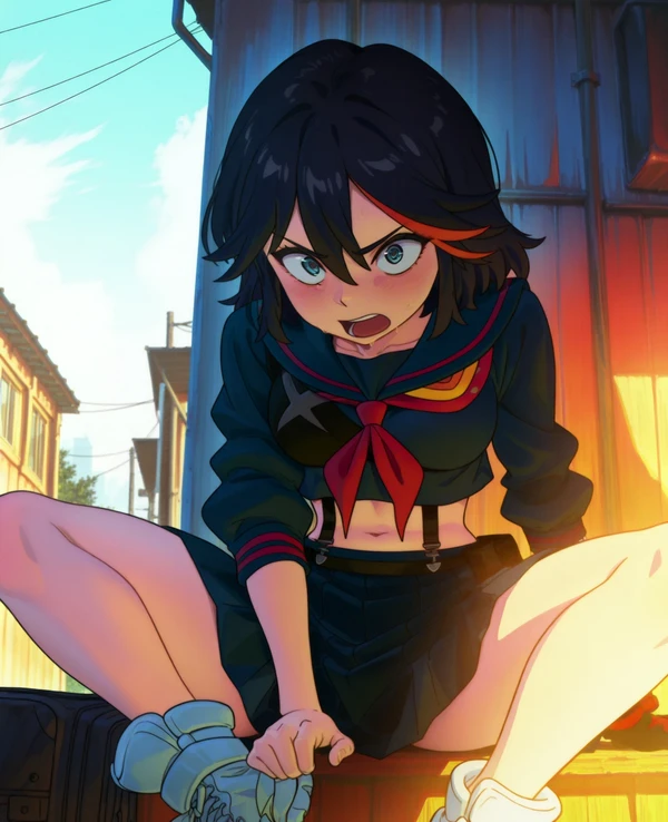 Matoi Ryuko (Kill La Kill) - 7 Outfits -  Illustrious Illustrious 