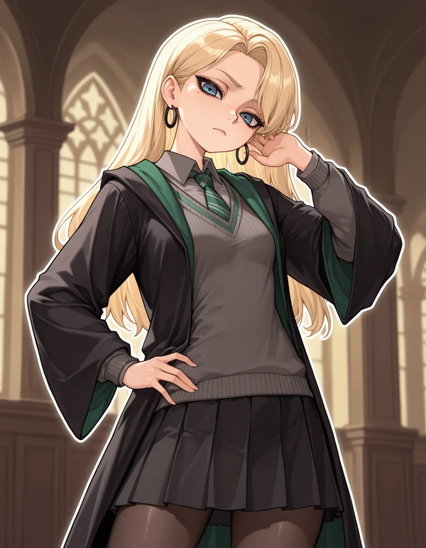 Draco "Malfoid" Malfoy Redteneri Genderswap (FemDraco) | Harry Potter v1.0
