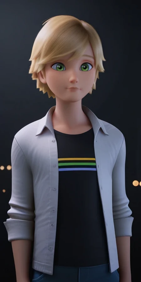Adrien Agreste S6, Ladybug, Miraculous, Illustrious — Model Hub — Moescape