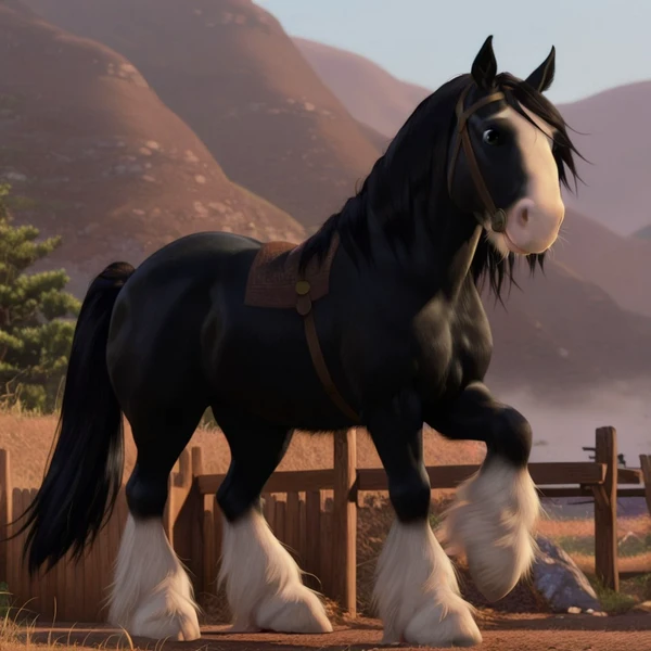 Brave Angus Running Angus (Brave) — Model Hub — Moescape