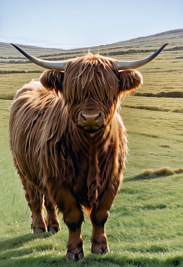 Highland cow v1
