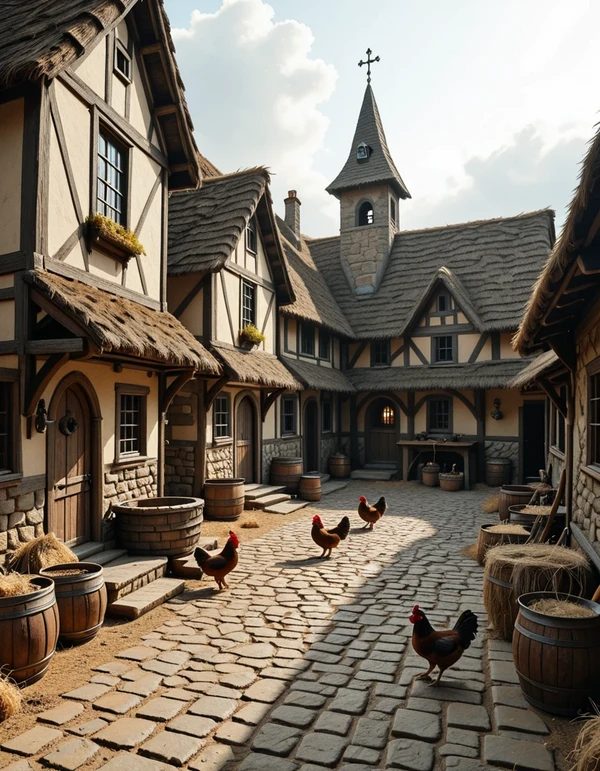 medieval lord village illu 1.0