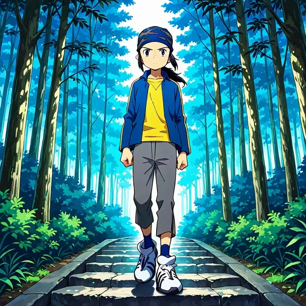 minamoto kouji (digimon frontier) Illust