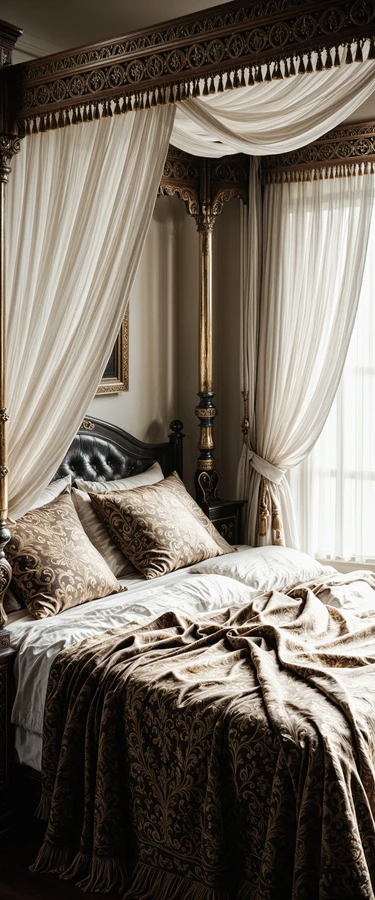 Bedroom Backgrounds Customizable Canopy Bed