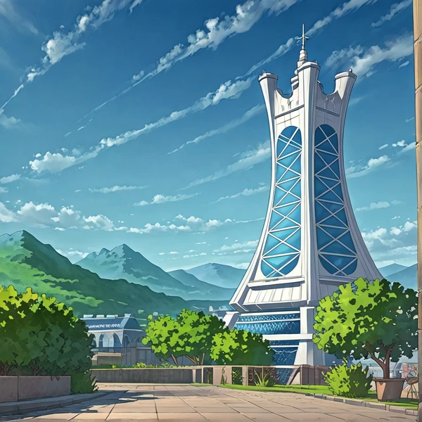 Lumiose City Background Pony